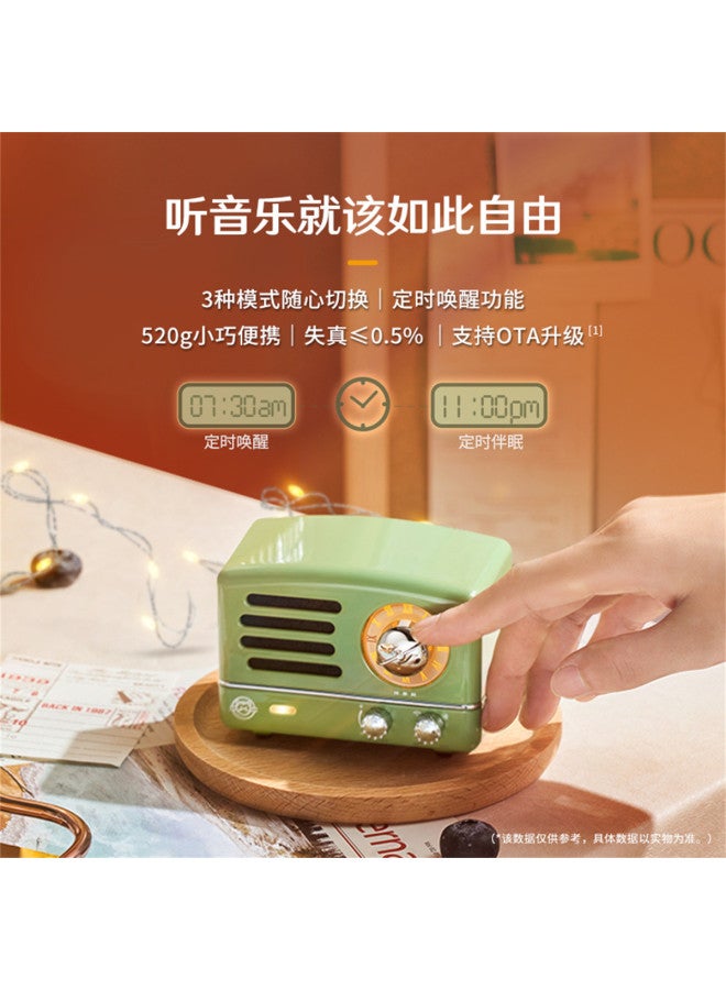 Wifi Wireless Portable Bluetooth Retro Mini Home Metal Subwoofer Exquisite Small Speaker - Image 5