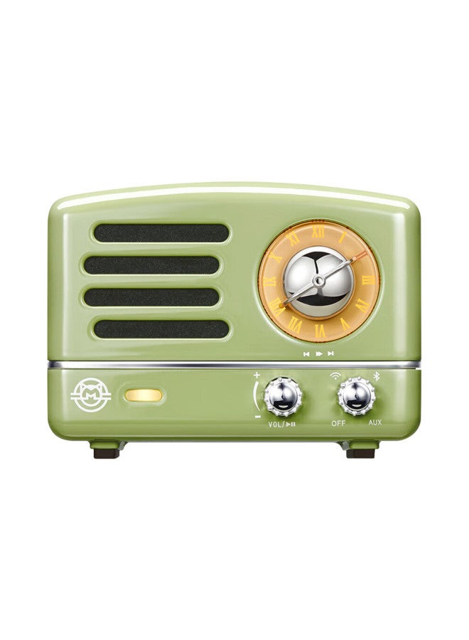 Wifi Wireless Portable Bluetooth Retro Mini Home Metal Subwoofer Exquisite Small Speaker - Image 2