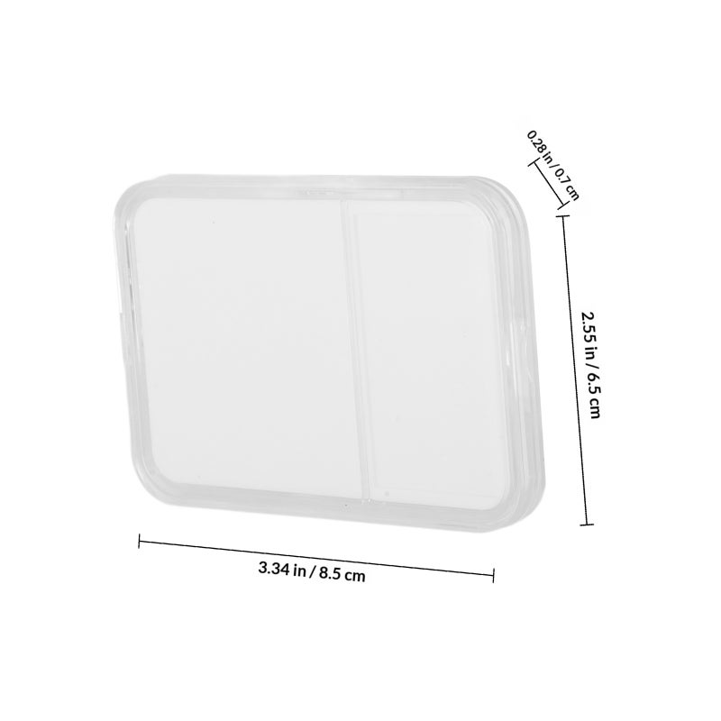 Clear Box for Stamp Collectors, Durable and Transparent, Ideal for Display and Storage - Image 2