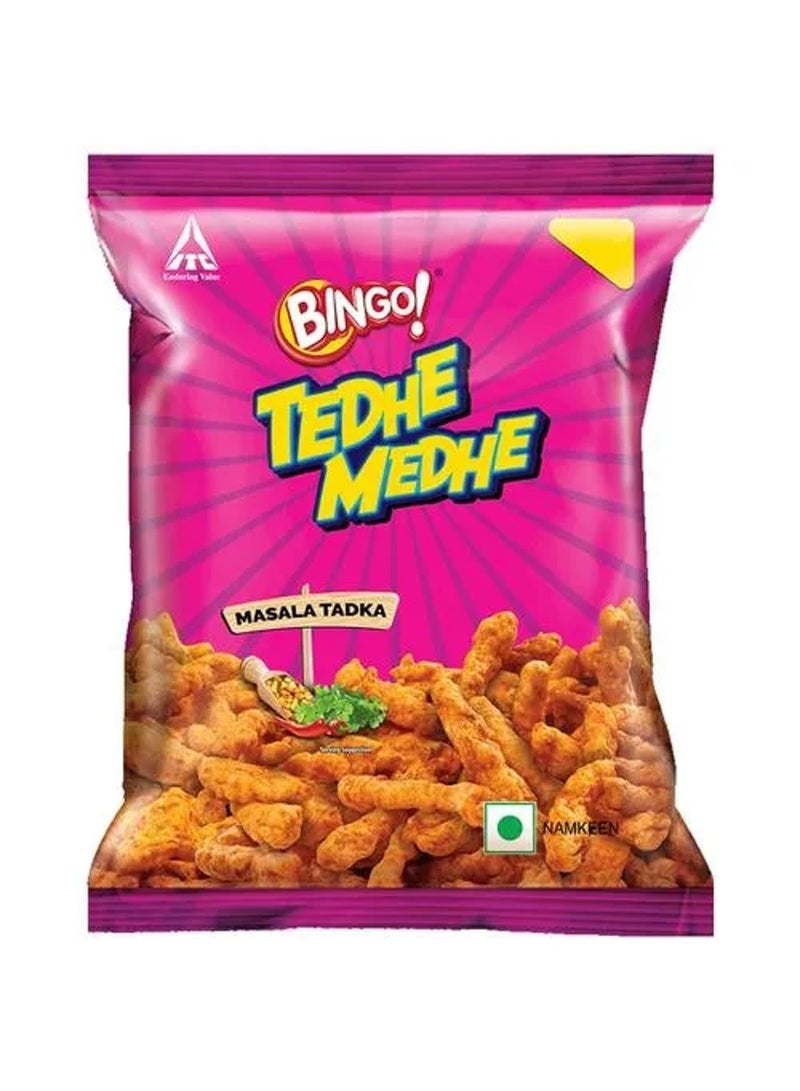 Bingo Tedhe Medhe Masala Tadka Sticks, 40g - Image 4