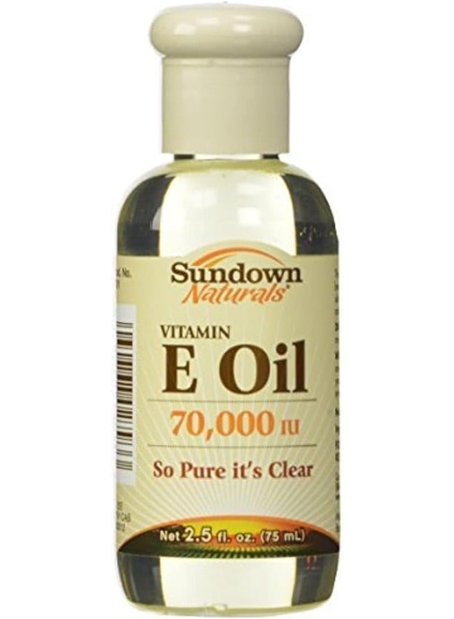 سن داون ناتشورالز 3عبوات زيت فيتامين E للبشرة 70,000 IU الحجم 75x3مل - Image 2