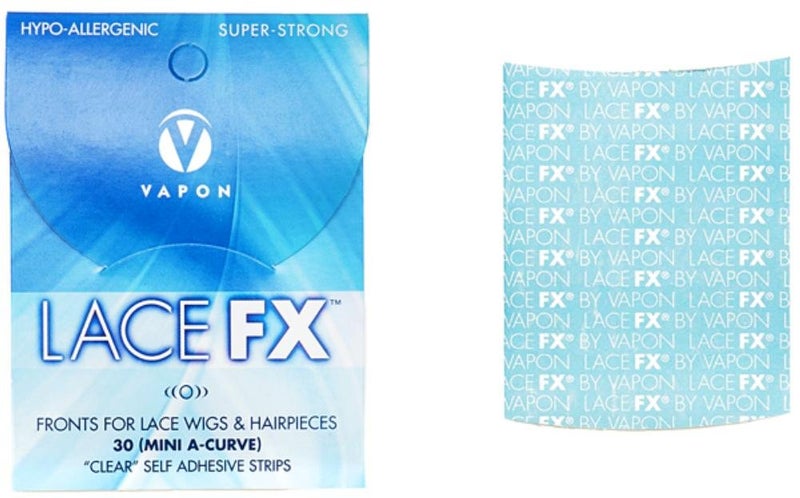 Lace FX Mini ACurve Fronts for Lace Wigs  Hairpieces Clear Self Adhesive Strips