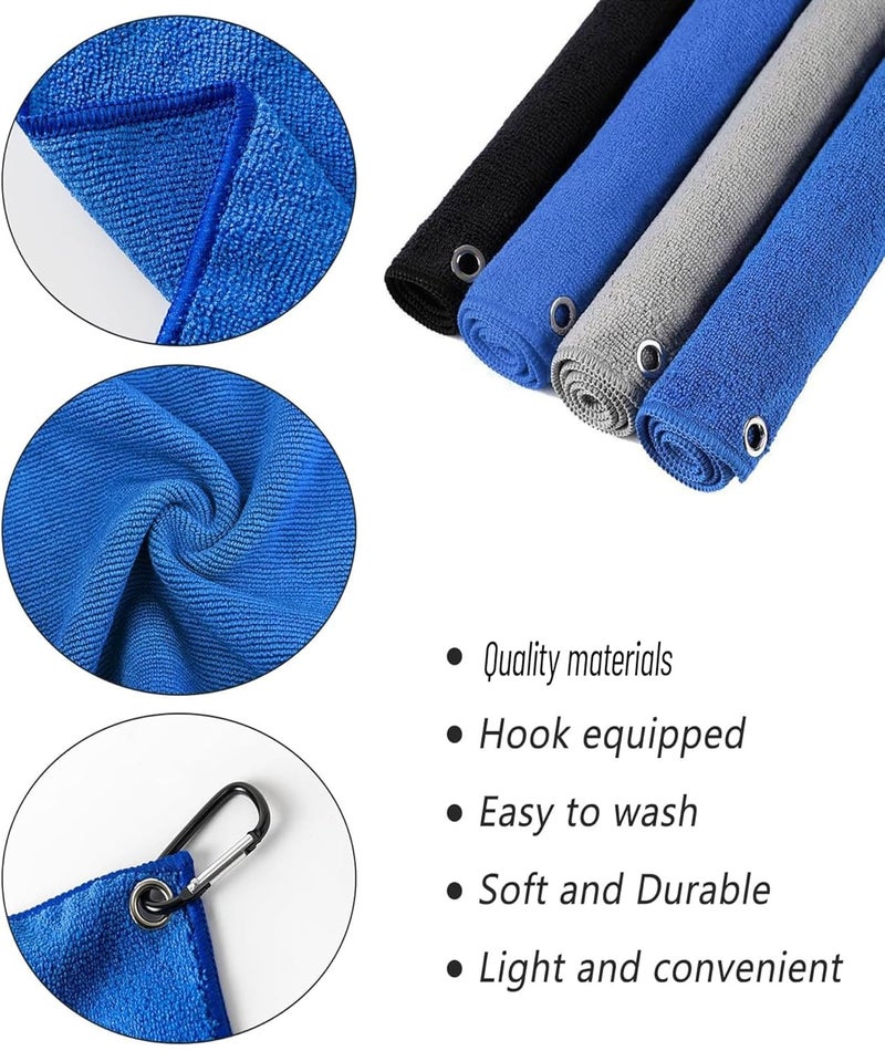 RupeeRise 3Pcs Golf Kit,Golf kit for Golf with Clip,Material for Golf Cleaning, Ideal for Golf Course,Gym,and Outdoor Activities - Image 2