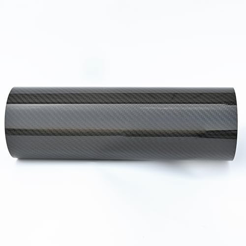 AC PERFORMANCE OD 3.5 inch (89mm) Straight Carbon Fiber Tube, 3.5" Outer diameter, Length 11.8 inch (300 mm), 1.3mm Thickness, 3K Twill Real Carbon Fiber Hose (no Logo, Emblems or Markings) - Image 3