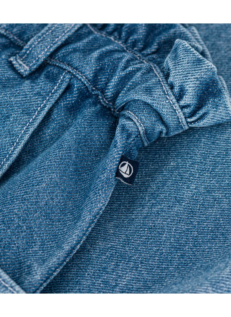بيتي باتو Girls' straight denim trousers