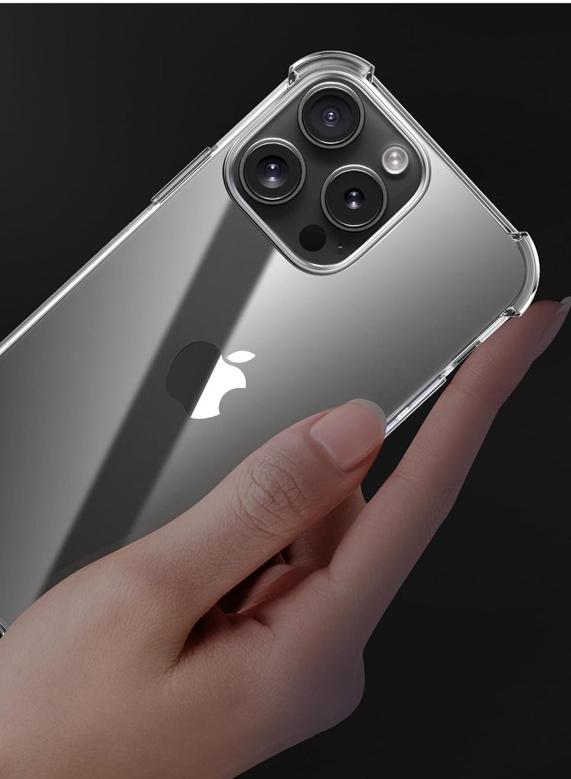 Denx protective case cover for iPhone 15 Pro clear - Image 2