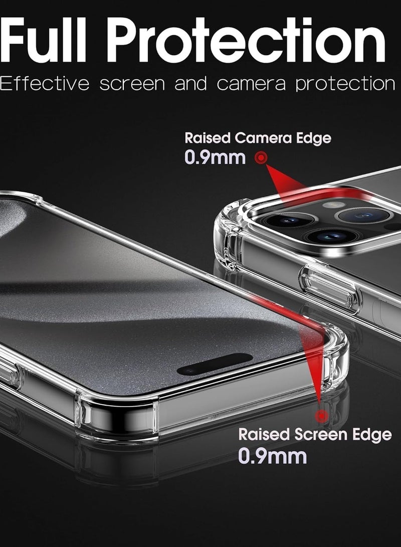 Denx protective case cover for iPhone 15 Pro clear - Image 3