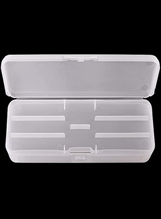 Beauticom Frosted Doublelayer Personal Storage Case For Professional Nail Art Pens Nail Brush Tools Storage Box Container Case Box - Image 3