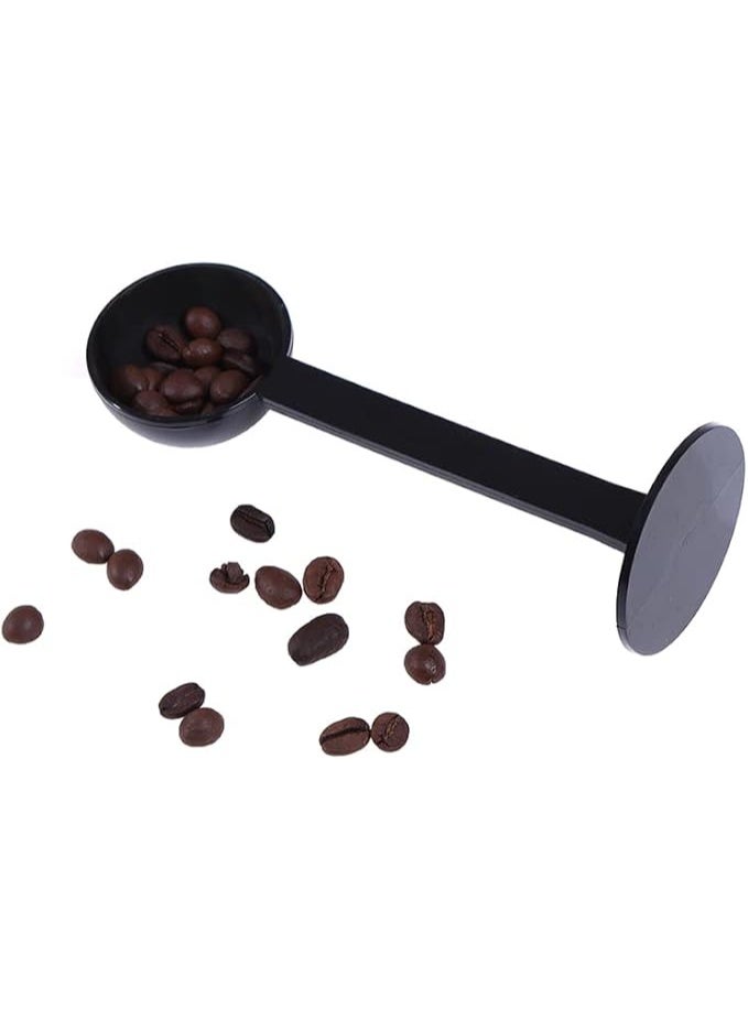ملعقة قهوة فاخرة مع وظيفة القياس والضغط - مغرفة دقيقة للمشروبات الباردة والإسبريسو - مكبس قهوة ومغرفة - ملحق قهوة أساسي لخبراء القهوة وعشاقها - Image 4