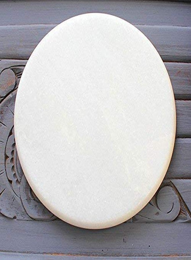 Ateer White Marble Chakla and Wooden Belan for Home and Kitchen - Image 2