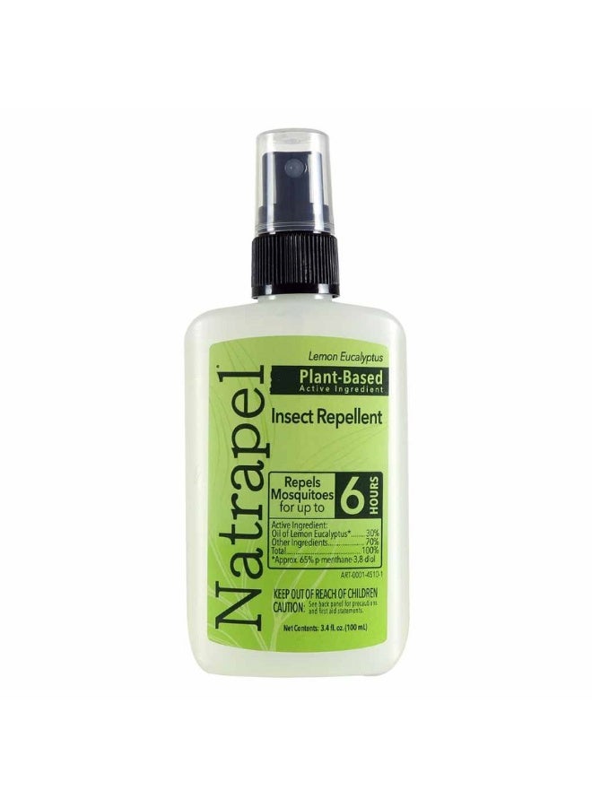 Lemon Eucalyptus Insect Repellent Spray 100ml – Free Natural Mosquito Protection Bug Spray for Skin & Outdoor Use
