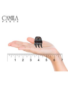 CAMILA Paris Nv123 French Hair Clip For Women Small Set Of 2 Tortoise Girls Hair Claw Clips Jaw. Fashion Durable Styling Hair Accessories For Women Strong Hold No Slip Grip Made In France  - Image 4