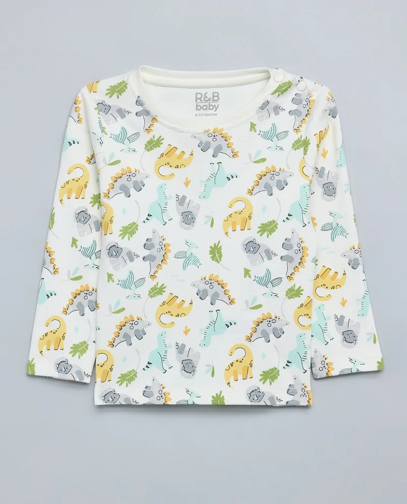 R&B Printed Top and Pant Set