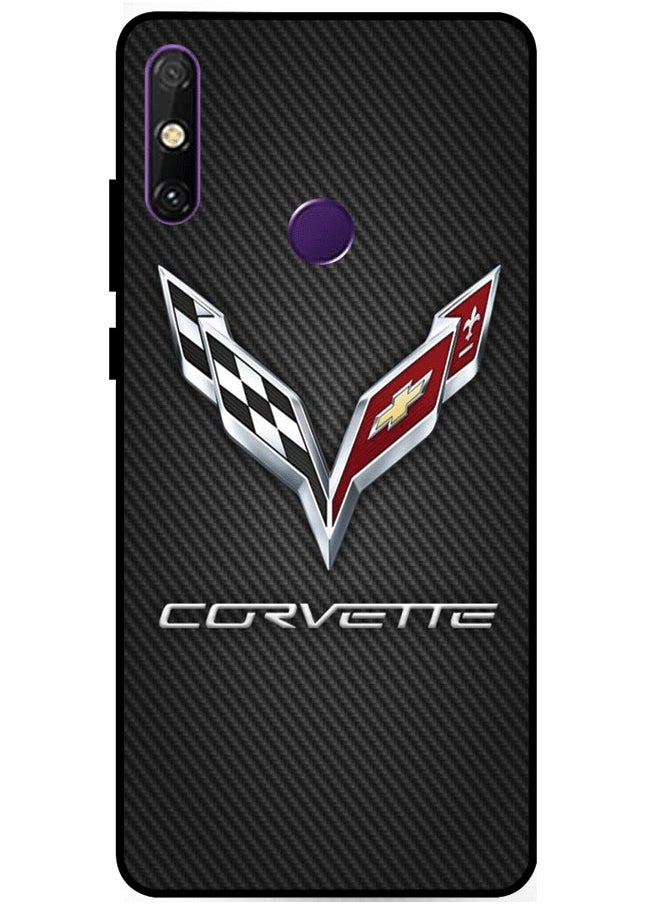 EYE CATCH Protective Case Cover For Huawei Enjoy 20E Corvette Logo Multicolor  - Image 1