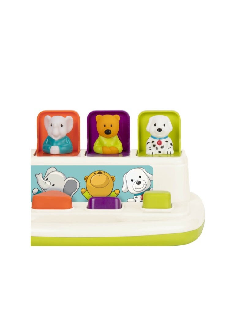 BATTAT B.toys Pop-Up Pals Animal Counter - Image 4