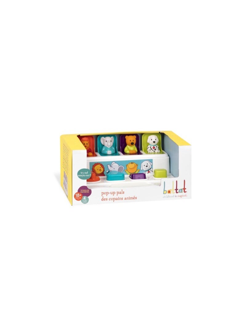 BATTAT B.toys Pop-Up Pals Animal Counter - Image 2