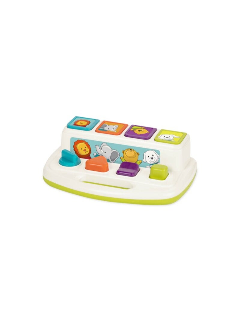 BATTAT B.toys Pop-Up Pals Animal Counter - Image 5