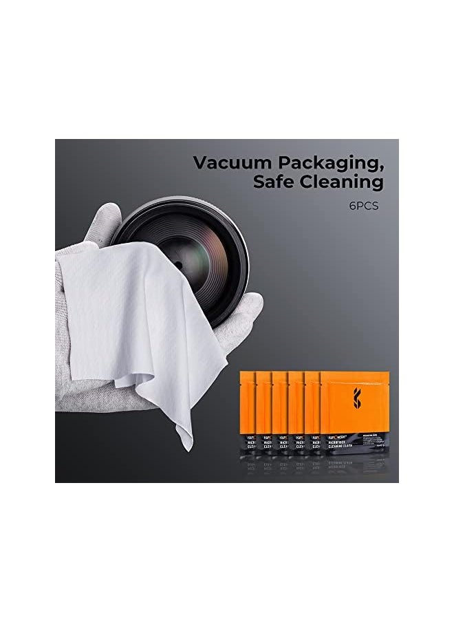 K&F Concept Concept 32-in-1 Camera Lens Cleaning Kit for Full Frame DSLR & Mirrorless Digital Cameras, Replaceable Lens Pen with Sensor Cleaning Swabs, Air Blower, Cleaning Cloth, Glasses Wipes & Case  - Image 5
