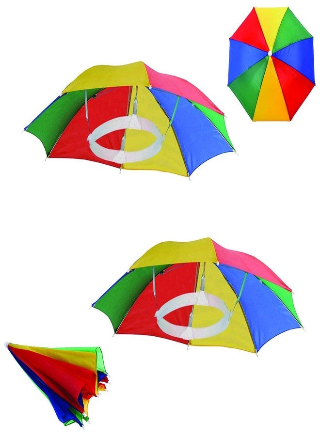 Missby Hat Umbrella for Kids (Multicolour) Pack of 2 - Image 2