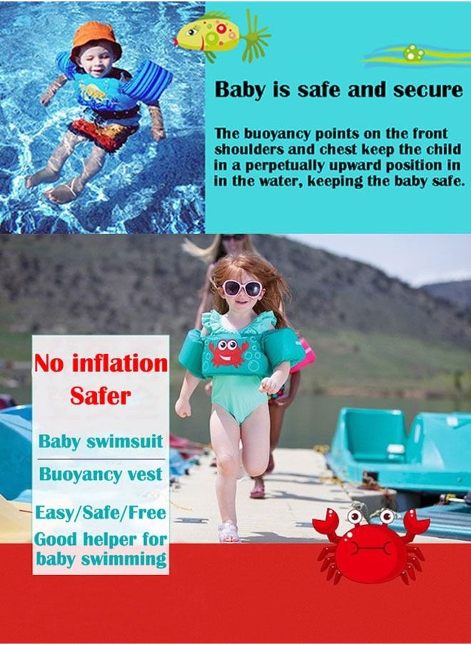 Generic Children's buoyancy life jacket vest swimming ring  - Image 3