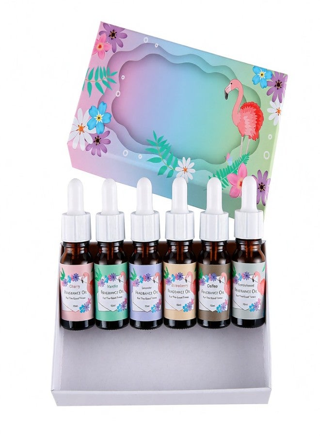 Essential Oils Aromatherapy Oil Gift Set 6 Pack 10ML for Diffuser Humidifier Massage Aromatherapy Relaxation Household Office - Image 5