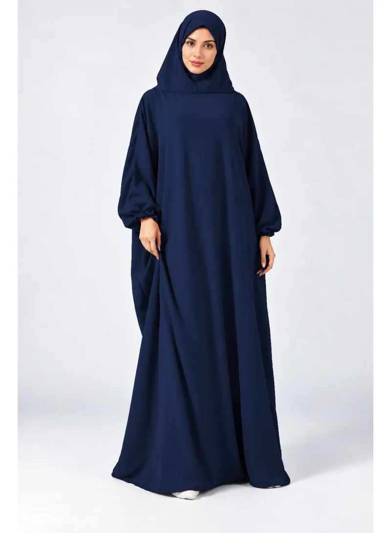 Neuness Neuness Women's Full Length CEY Fabric Hooded Prayer Dress Abaya