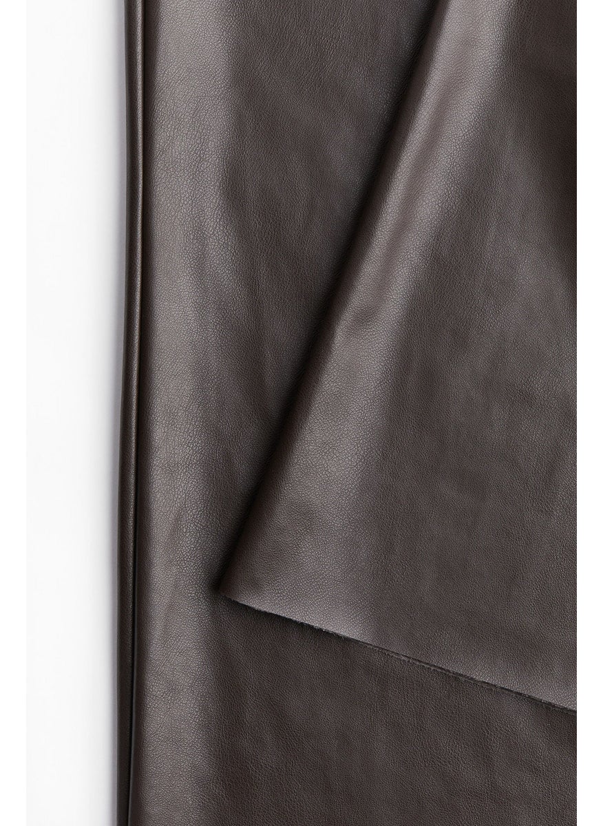 H&M Wide Coated Joggers  - Image 2