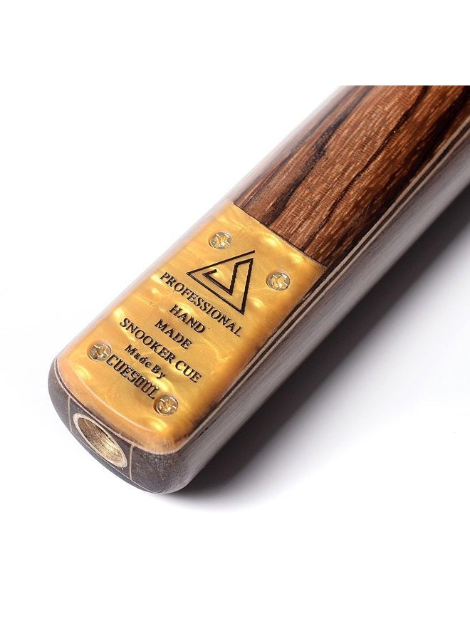 CUESOUL 3/4 Jointed Snooker Cue 57 inch Handcraft with Extension/Joint Protector Packed in Leatherette Cue Bag E205 - Image 3