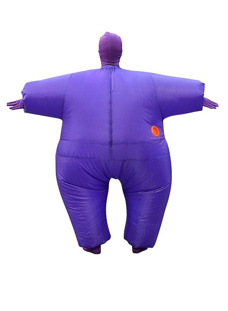 Lightweight Inflatable Full Body Blow Up Costume Suit Purple - Image 2