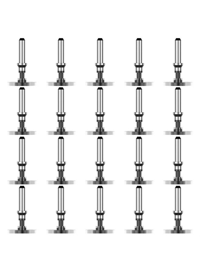 DanziX 20 Pieces Universal Stylus Replacement Disc Tips,DanziX Universal Stylus Tips Round Shape Stylist Replacement Tips for Touch Screen Devices - Image 1