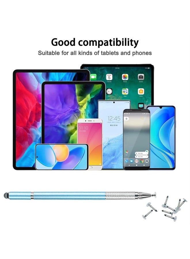 DanziX 20 Pieces Universal Stylus Replacement Disc Tips,DanziX Universal Stylus Tips Round Shape Stylist Replacement Tips for Touch Screen Devices - Image 4