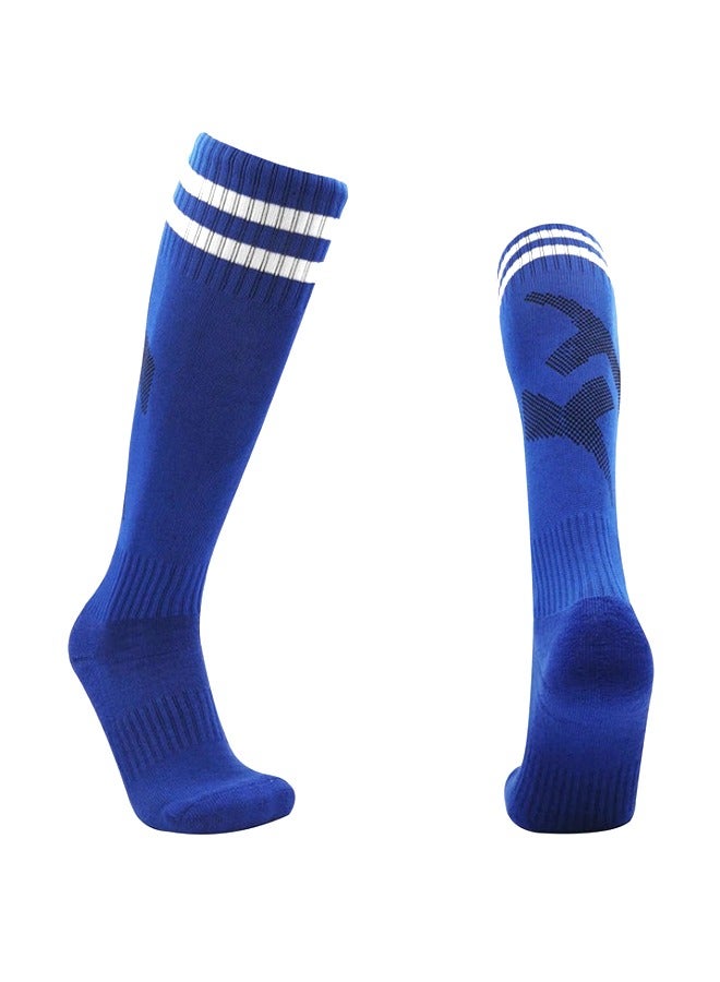 Generic Adult football socks, men's knee high long socks, thick bottom socks, anti slip socks for sports competition training - Image 2