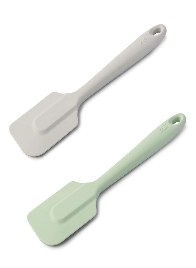 Zeal Coastal Ergonomic Silicon Spatula - 10 inch - Random Color, Set of 2 - Image 1