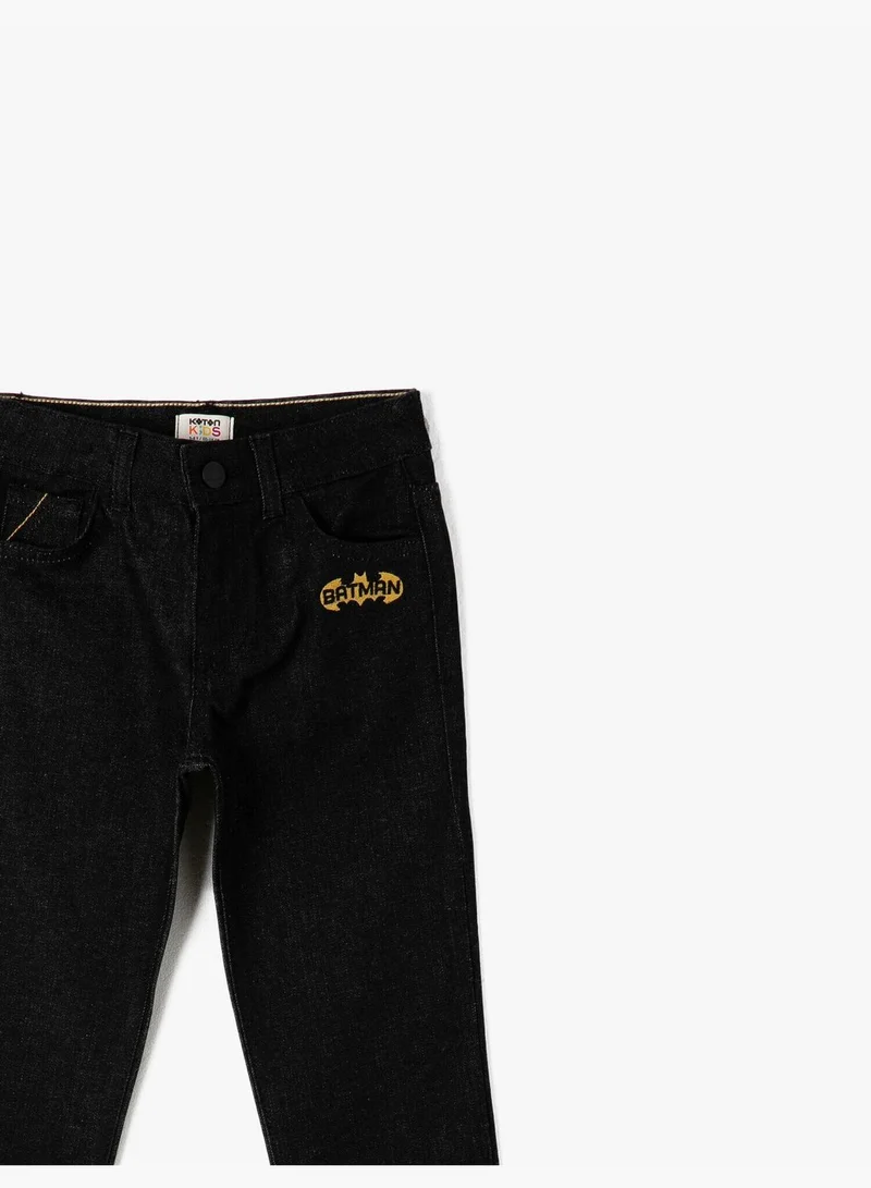 KOTON Warner Bros Batman Licensed Jeans