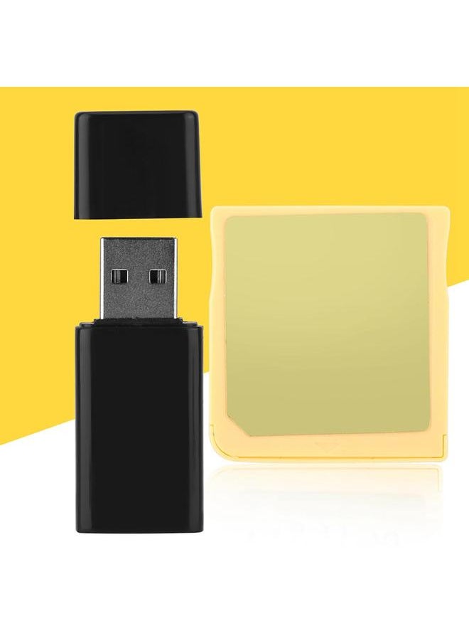 Thoraya - Real Time Save Game Backup Device Flashcard For Nintendo R4 3DS Replacement   Card Reader Gold - Image 1