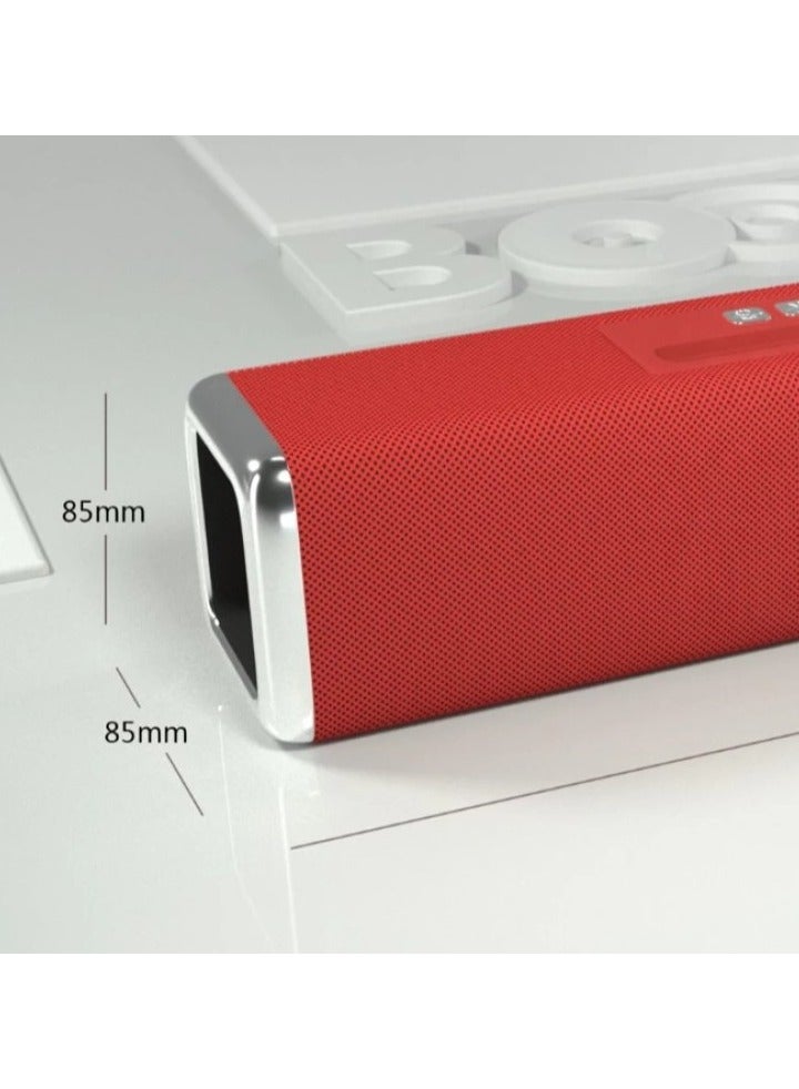 Sub speaker Bluetooth Sound Bar TV Speaker with Battery Charger and Wireless Subwoofer Support Bluetooth Connection USB Micro SD Card - Gaming Speaker Subwoofer Stereo Surround 3.5mm AUX Jack Powerful Bass for PC - Portable Easy to Carry Speakers for PC Travel TV Family Events - Wireless HiFi Long Range Desktop Speaker - Large Subwoofer Bluetooth Speaker - Image 2