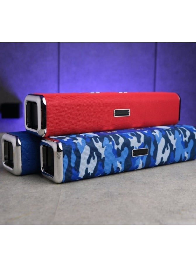 Sub speaker Bluetooth Sound Bar TV Speaker with Battery Charger and Wireless Subwoofer Support Bluetooth Connection USB Micro SD Card - Gaming Speaker Subwoofer Stereo Surround 3.5mm AUX Jack Powerful Bass for PC - Portable Easy to Carry Speakers for PC Travel TV Family Events - Wireless HiFi Long Range Desktop Speaker - Large Subwoofer Bluetooth Speaker - Image 4