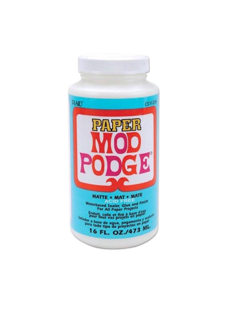 PLAID Mod Podge Paper Matte Finish 16oz  - Image 2