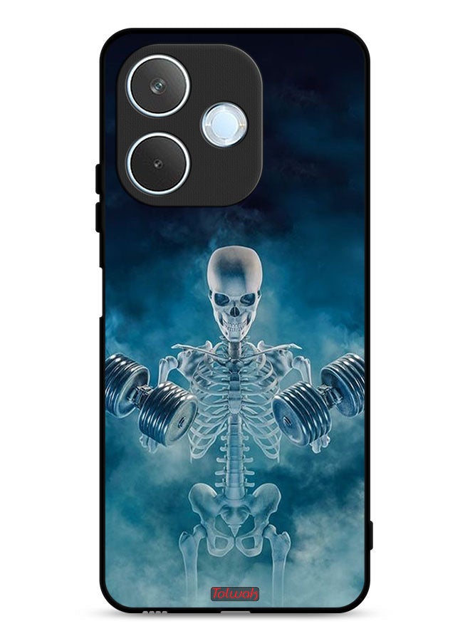 Tolwak Oppo A5 Pro Protective Case Cover No Pain No Gain Pose - Image 1