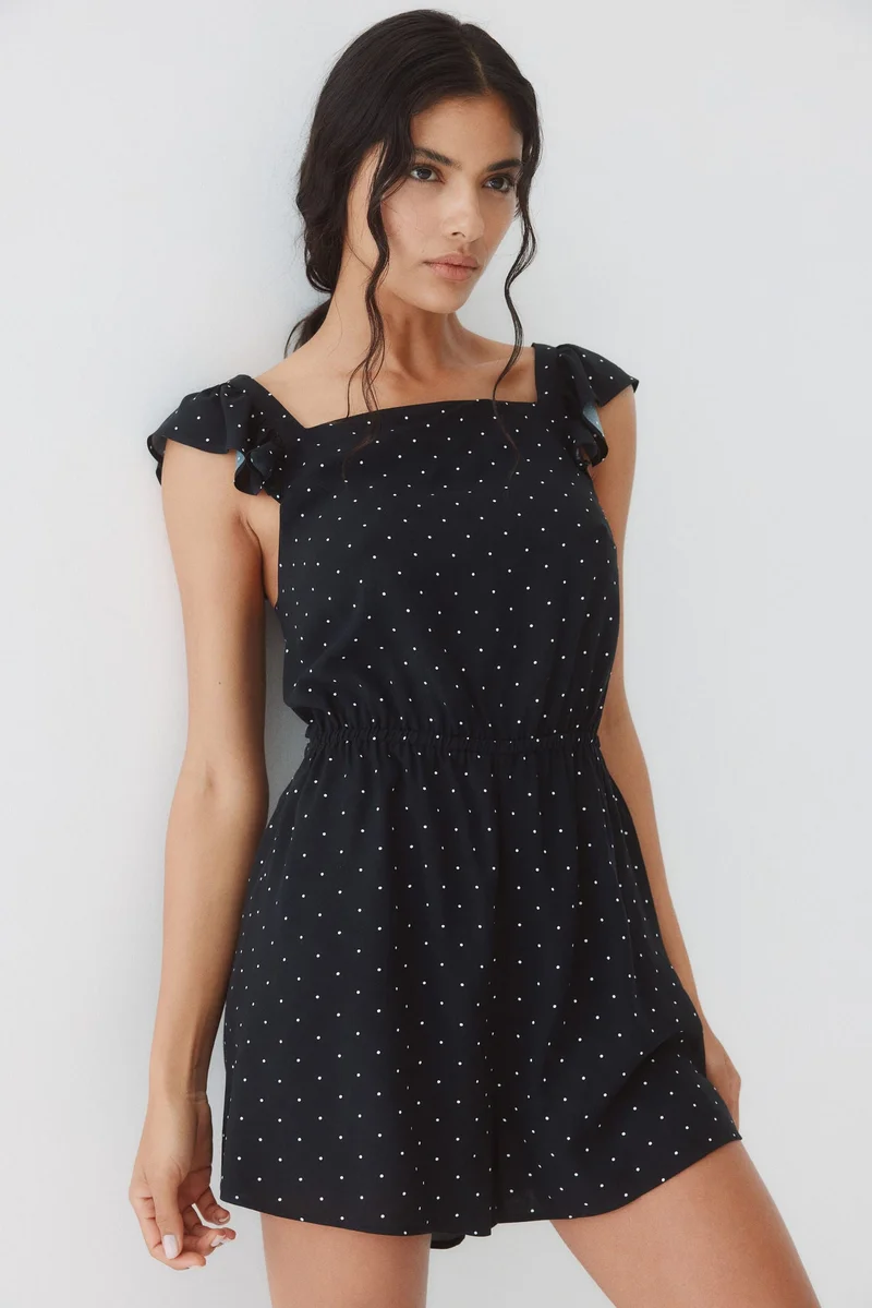 H&M Tie-back playsuit