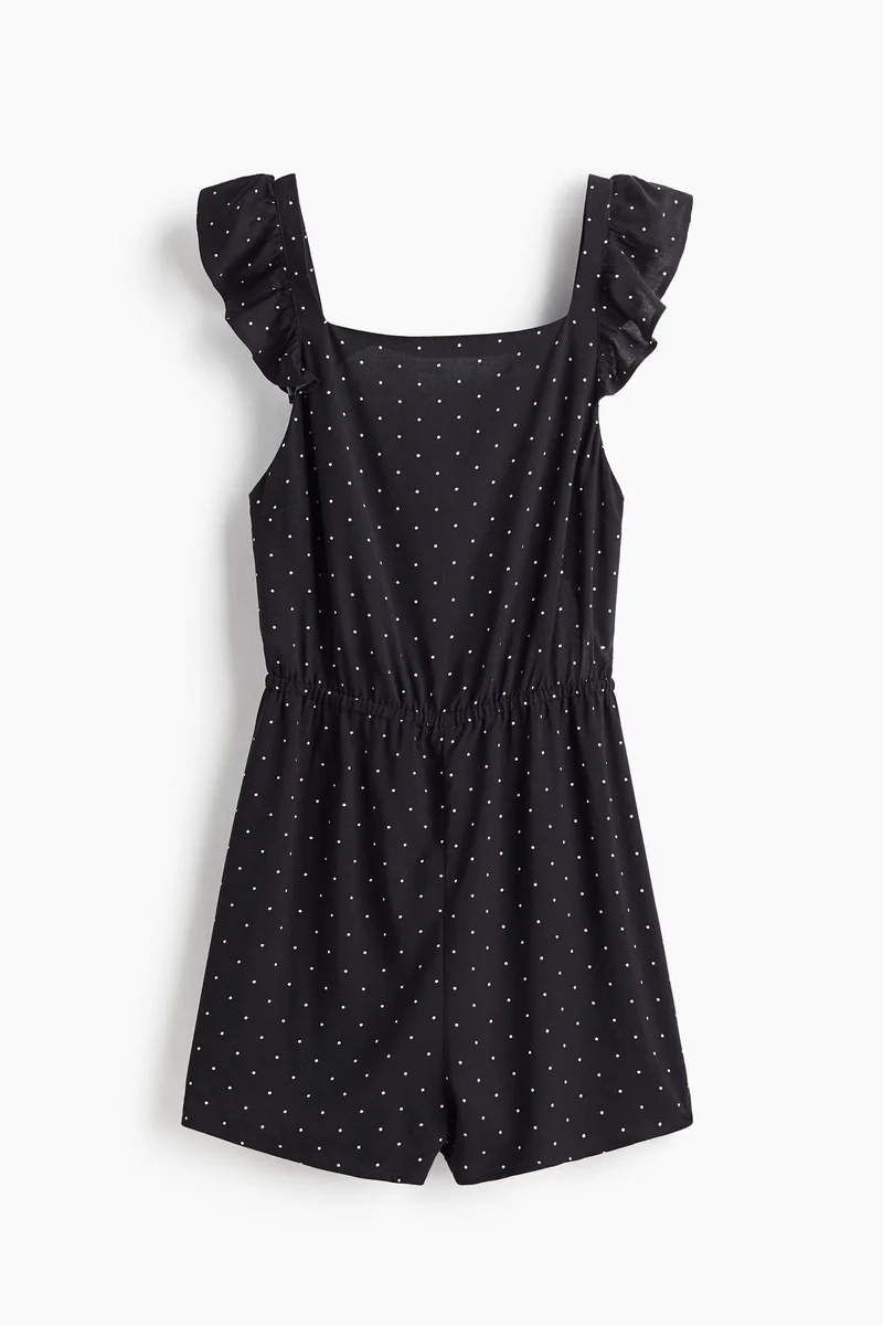 H&M  Tie-back playsuit for Women | Best Price UAE