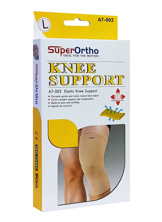 SuperOrtho Super Ortho Elastic Knee Support(Beige) - A7-002 (L) 