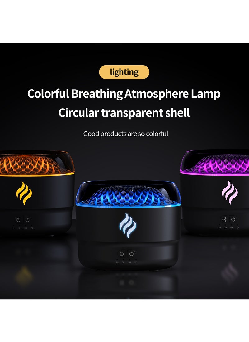 New Moon Tech Lava Series L4 Multiple Lights Color Aromatherapy Machine. Black/White are available.  - Image 5