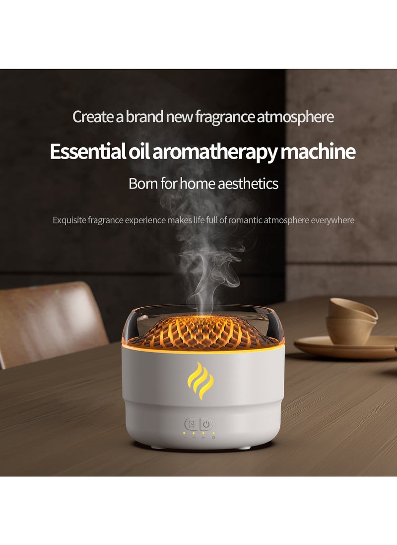 New Moon Tech Lava Series L4 Multiple Lights Color Aromatherapy Machine. Black/White are available.  - Image 1