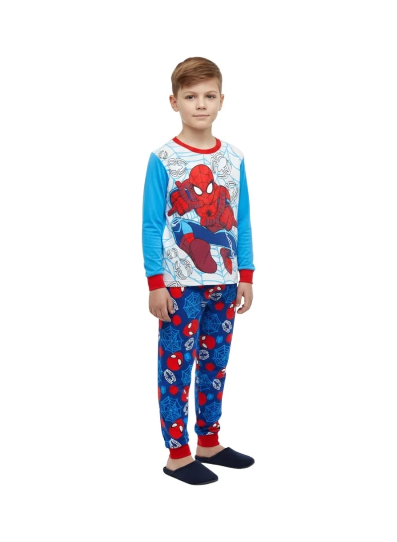 Bidani Boys' Little Spidey Snuggles Pajama Set - Long Sleeve