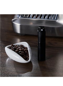 Bronze Coffee Bean Dosing Tray and Coffee Bean Spray Bottle,Spray Bottle Kit For Espresso,Manual Coffee Bean Plate, Ceramic Dosing Vessel, Single Dose Measuring Tray Kit, Coffee bean tray set  - Image 3