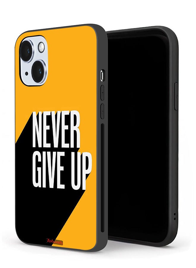 Tolwak Apple iPhone 14 Plus Protective Case Never Give Up - Image 1