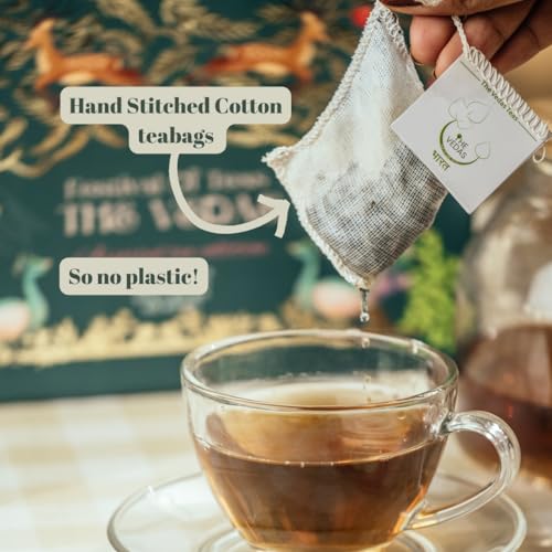 The Vedas Book of Tea Collection | Assorted Tea Bags | Mother's Day Gift Set | 12 Exotic Herbal Blends | 4 Units Each, Total 48 | Best for Corporate Gifting | Gift Hamper - Image 4