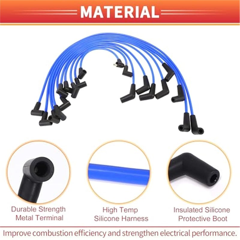 Vuzmode Car Spark Plug Coil Wires for Ford F-150 - Image 3