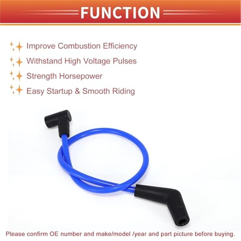 Vuzmode Car Spark Plug Coil Wires for Ford F-150 - Image 4